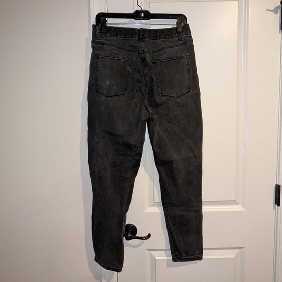 *3 FOR $9* NOBO No Boundaries Super High Rise Dark Wash Tapered Leg Jeans Pants - Picture 2 of 4